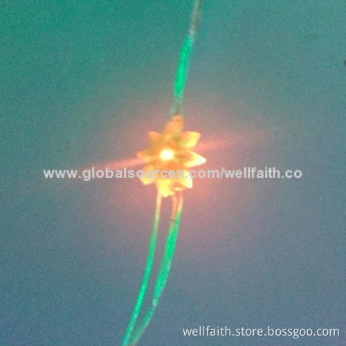 LED RGB Multi-colored Decoration String Lights with 0.4W Rated Power